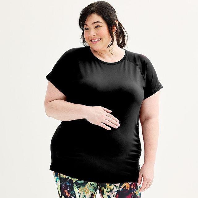 Plus Maternity Tek Gear Dry Tek Tee, Womens Product Image