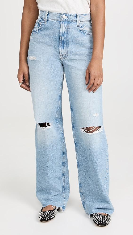 MOTHER Spinner Zip Heel Chew Jeans | Shopbop Product Image