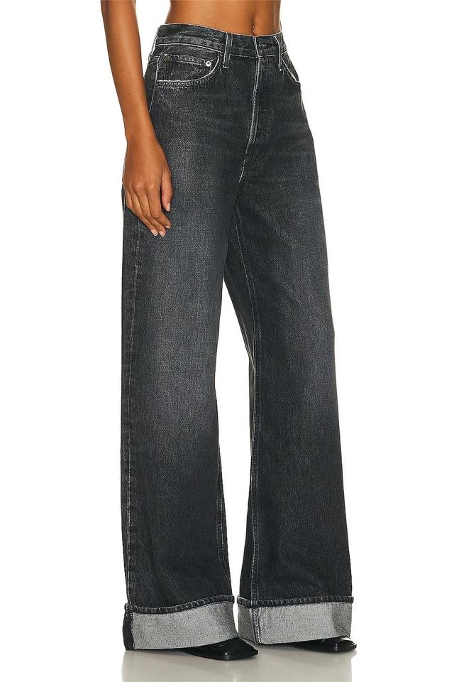 AGOLDE Dame Cuffed Organic Cotton Wide Leg Jeans Product Image