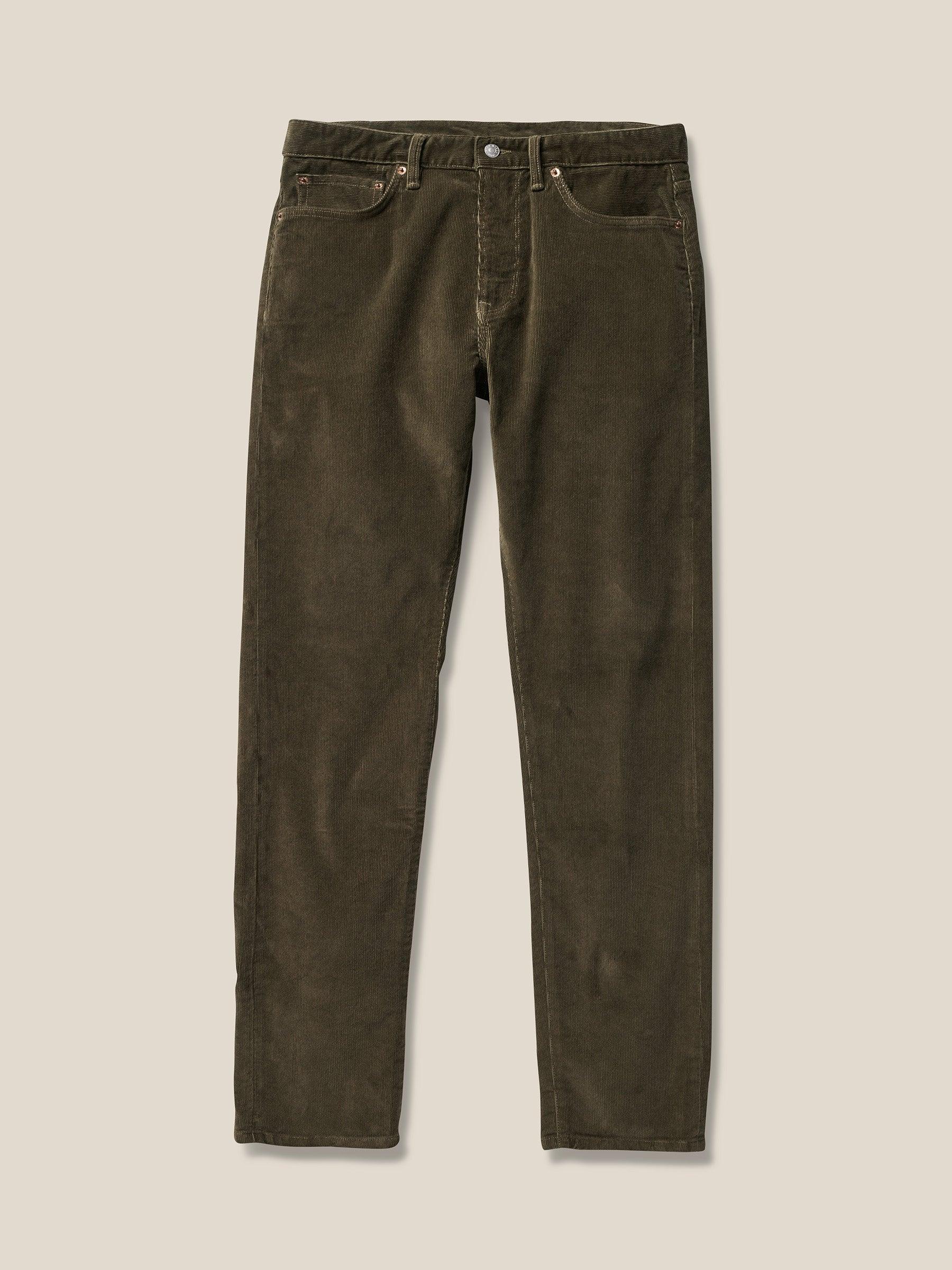 Field Olive Cord Ford Standard Jean Product Image