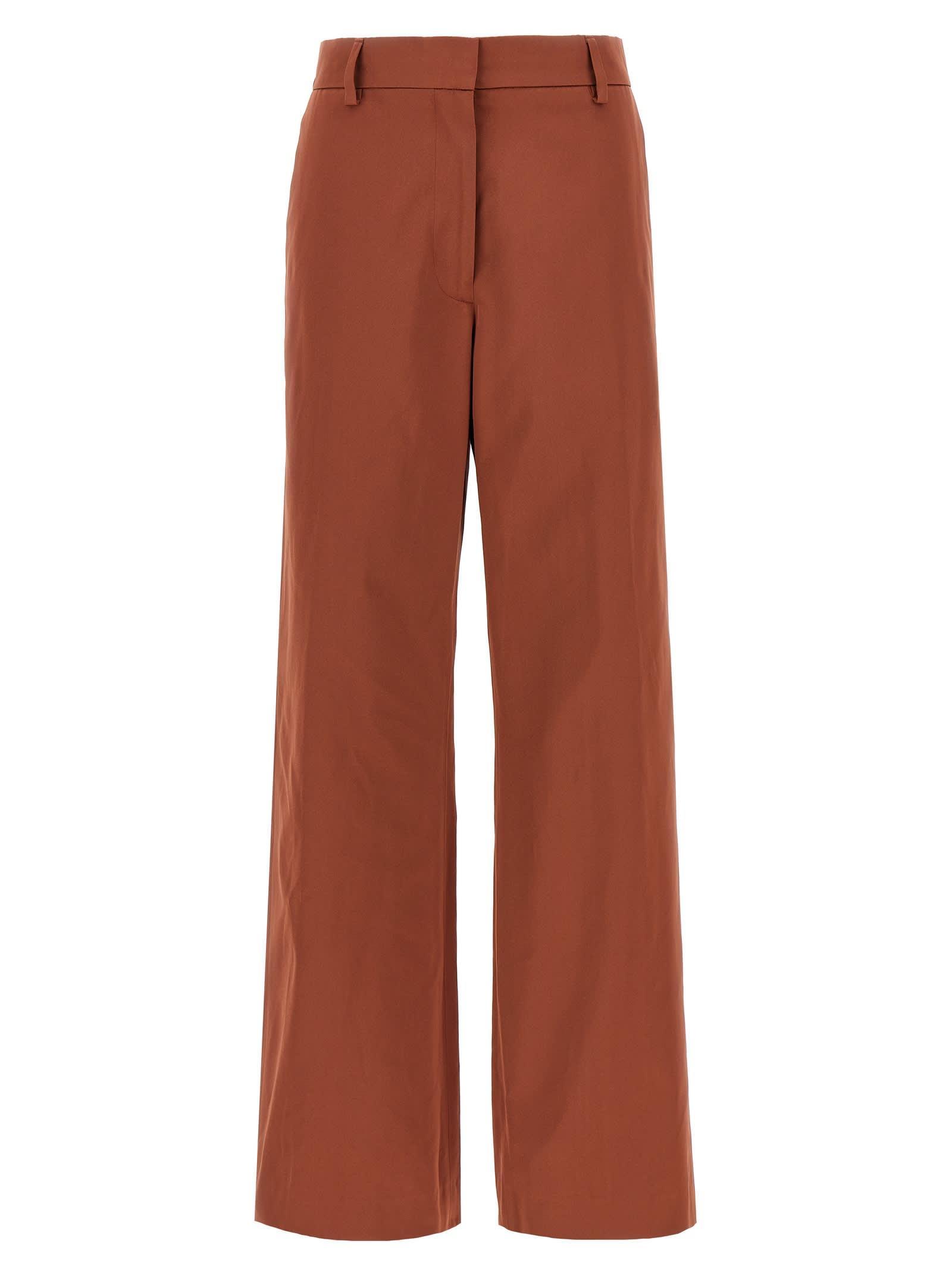 DRIES VAN NOTEN Paxy Pants In Red Product Image