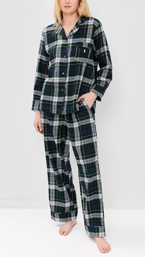 Polo Ralph Lauren Plaid Flounce Sleep Set | Shopbop Product Image