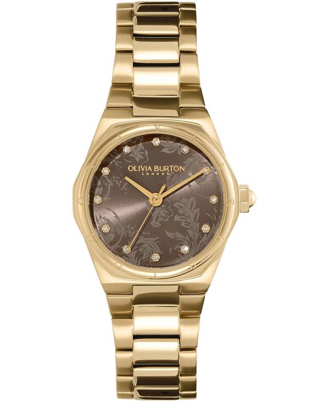 Olivia Burton Womens Mini Hexa Mushroom  Gold Bracelet Watch Product Image