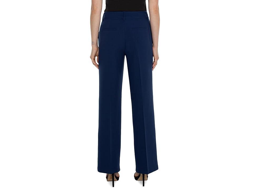 Liverpool Los Angeles Hi-Rise Pleated Trouser Luxe Stretch Suiting 32 (Galaxy) Women's Dress Pants Product Image