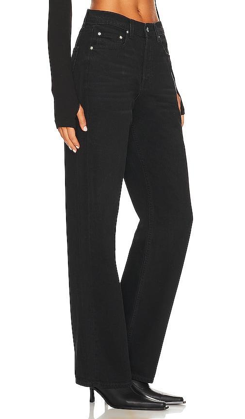 GRLFRND Bella Low Rise Boyfriend in Black. - size 27 (also in 26, 28, 29, 30, 31, 32) Product Image