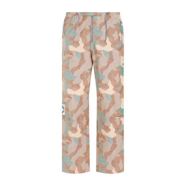 ACNE STUDIOS Cotton Pants In Multicolor Product Image