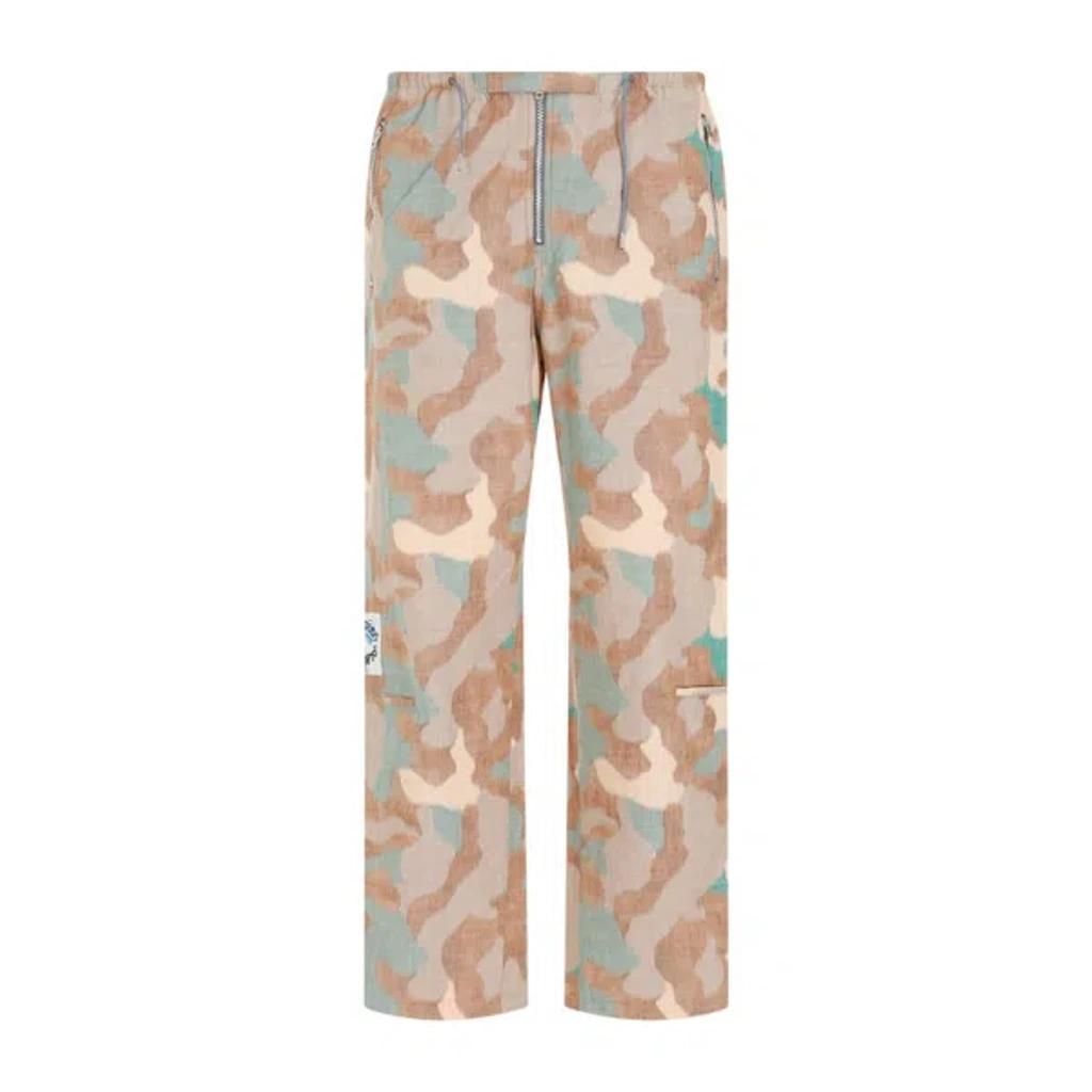 ACNE STUDIOS Cotton Pants In Multicolor Product Image