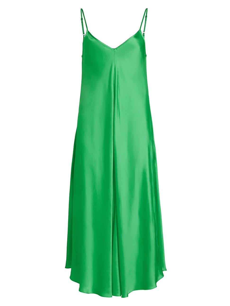 Womens Lorraine Trapeze Slip Midi-Dress Product Image