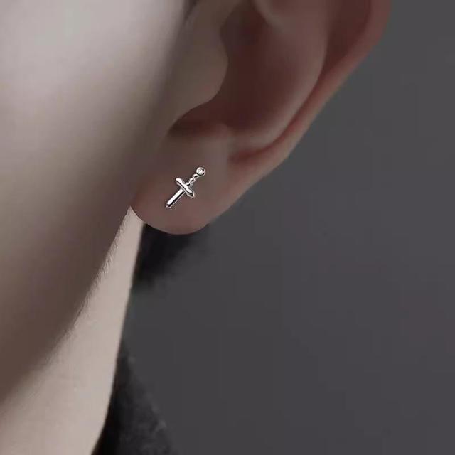 Cross Alloy Stud Earring Product Image