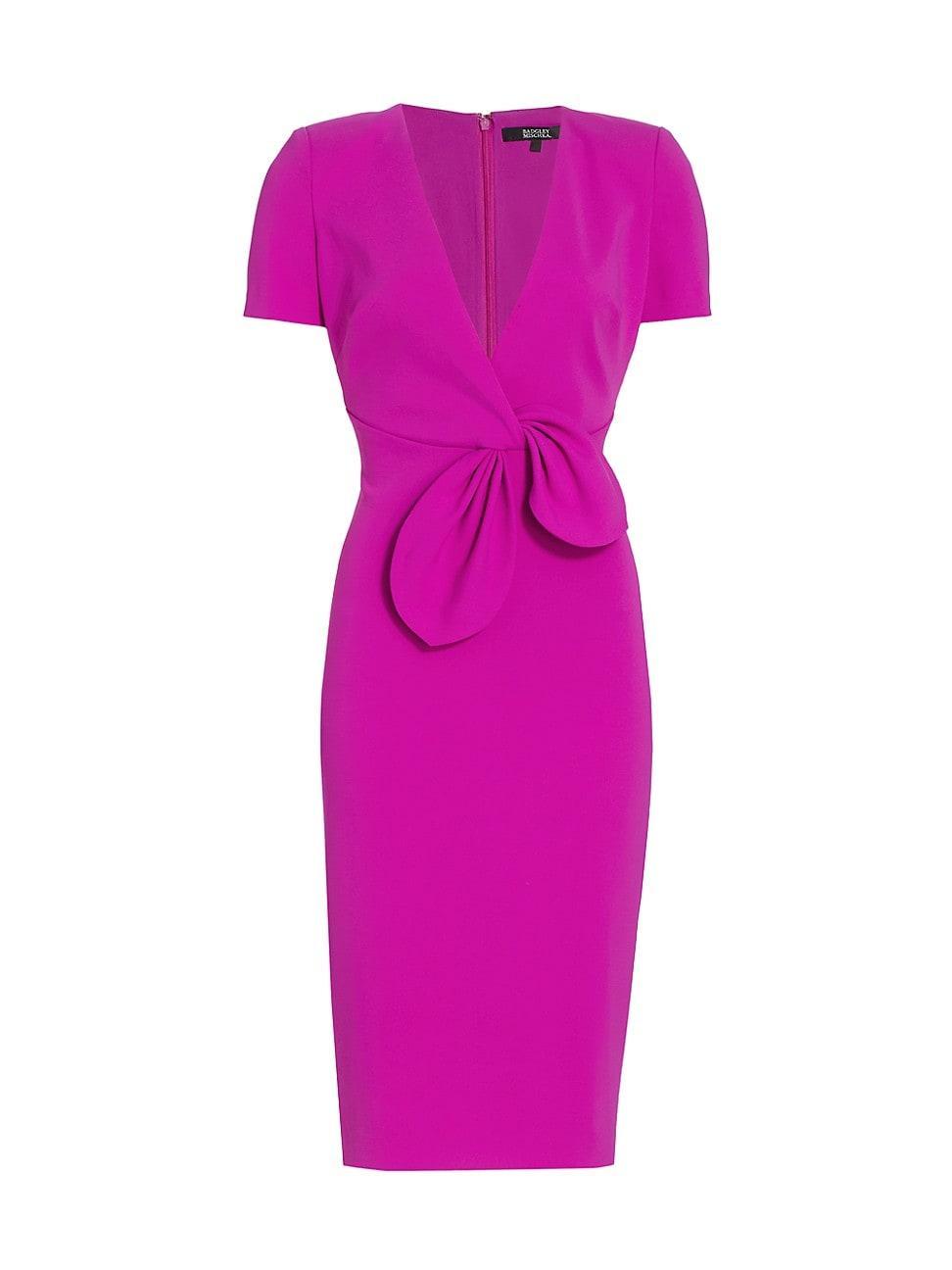 Womens Faux Tie-Front Dress Product Image