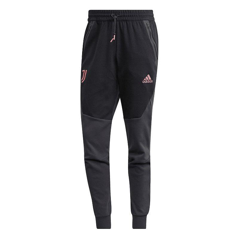 Mens adidas Black Juventus Travel Pants Product Image