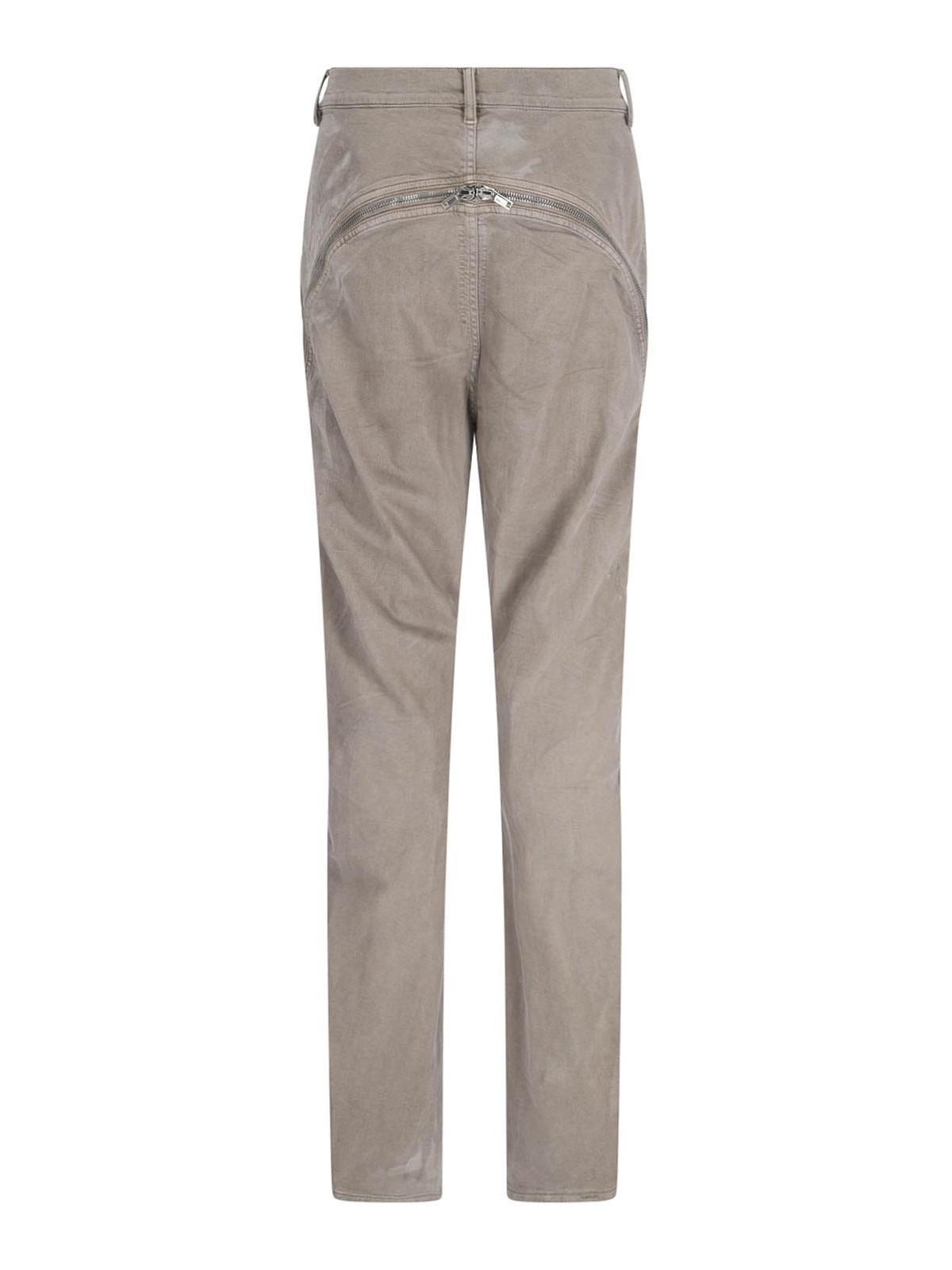 Beige Jeans Product Image