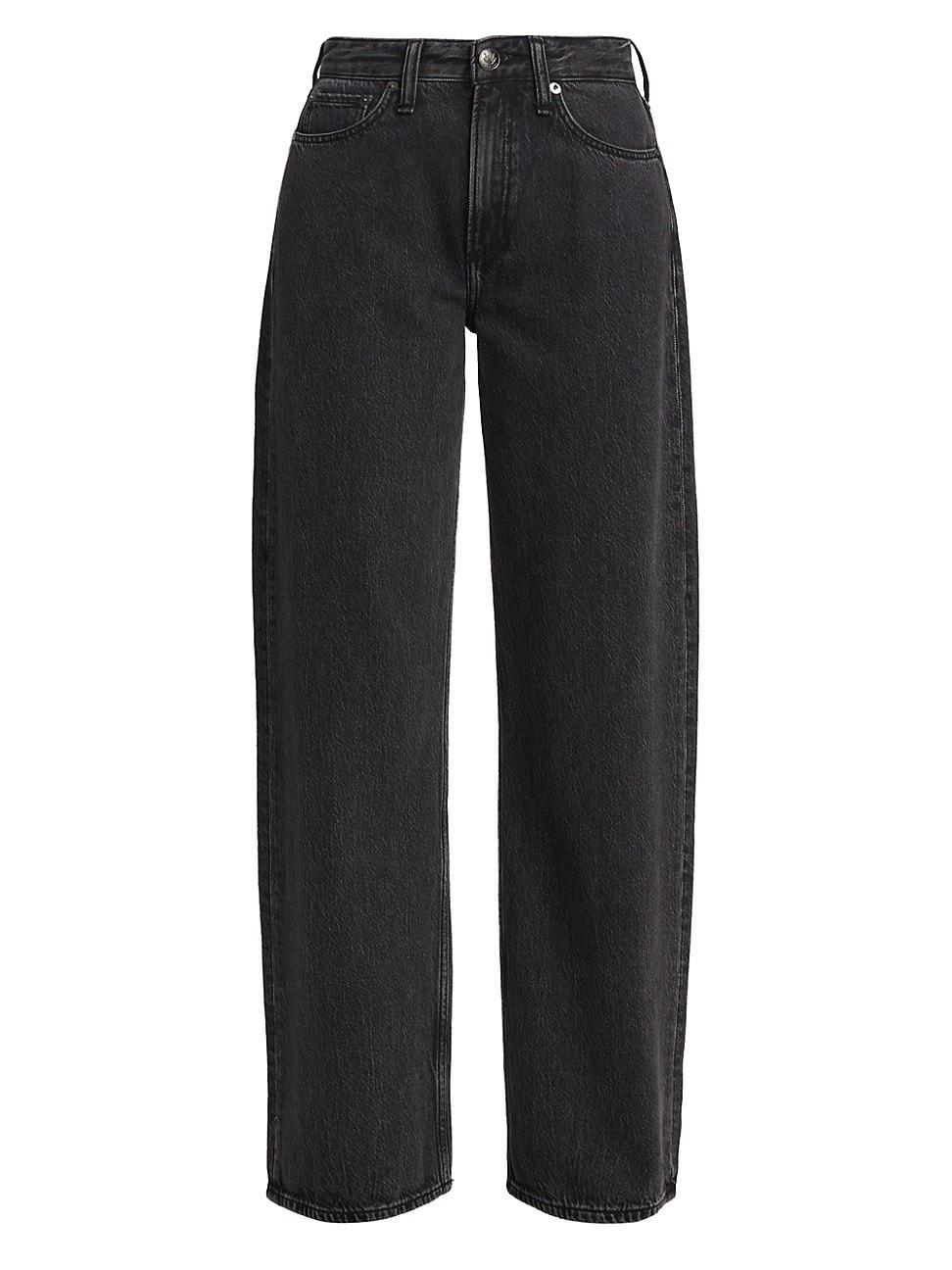 rag & bone Featherweight Logan Wide Leg Jeans Product Image