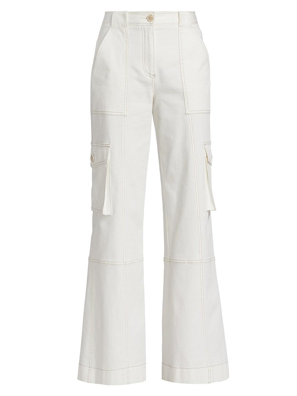 Womens Coop Flare Cargo Pants Product Image