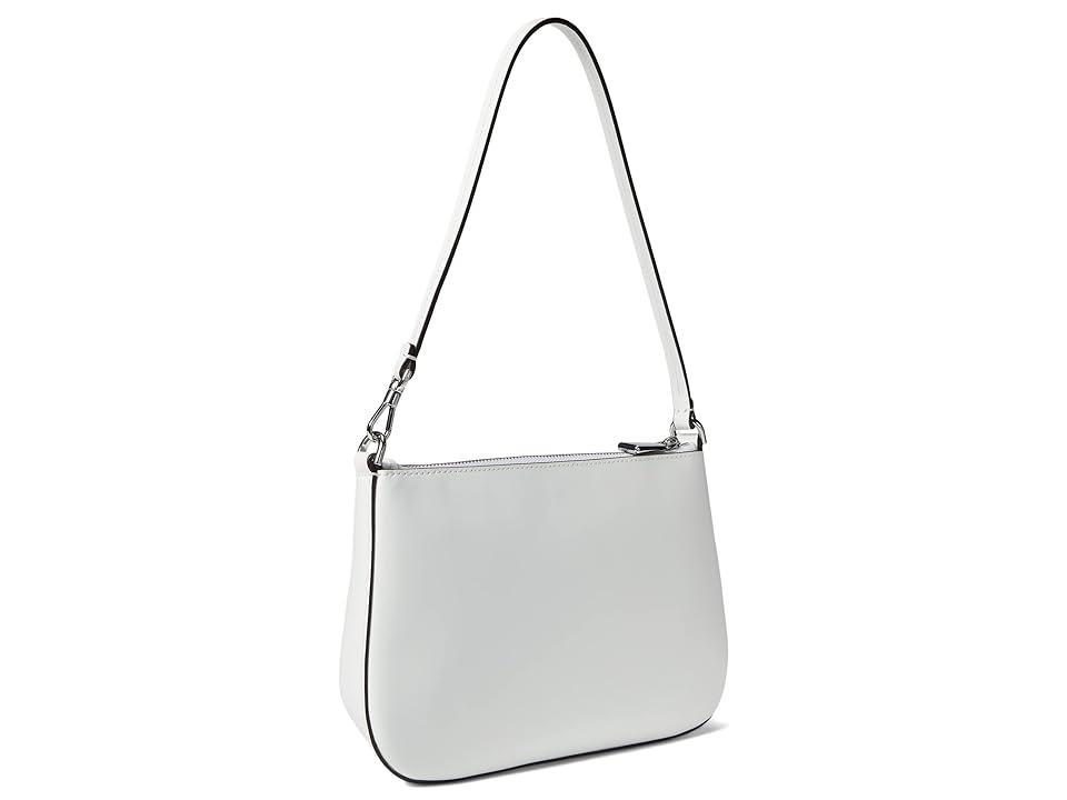 Kate Spade New York Sam Icon Spazzolato Leather Mini Pouchette (True ) Handbags Product Image