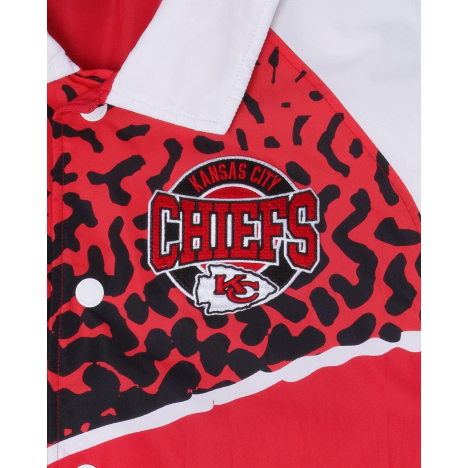 Kansas City Chiefs Throwback Jacket Male Product Image