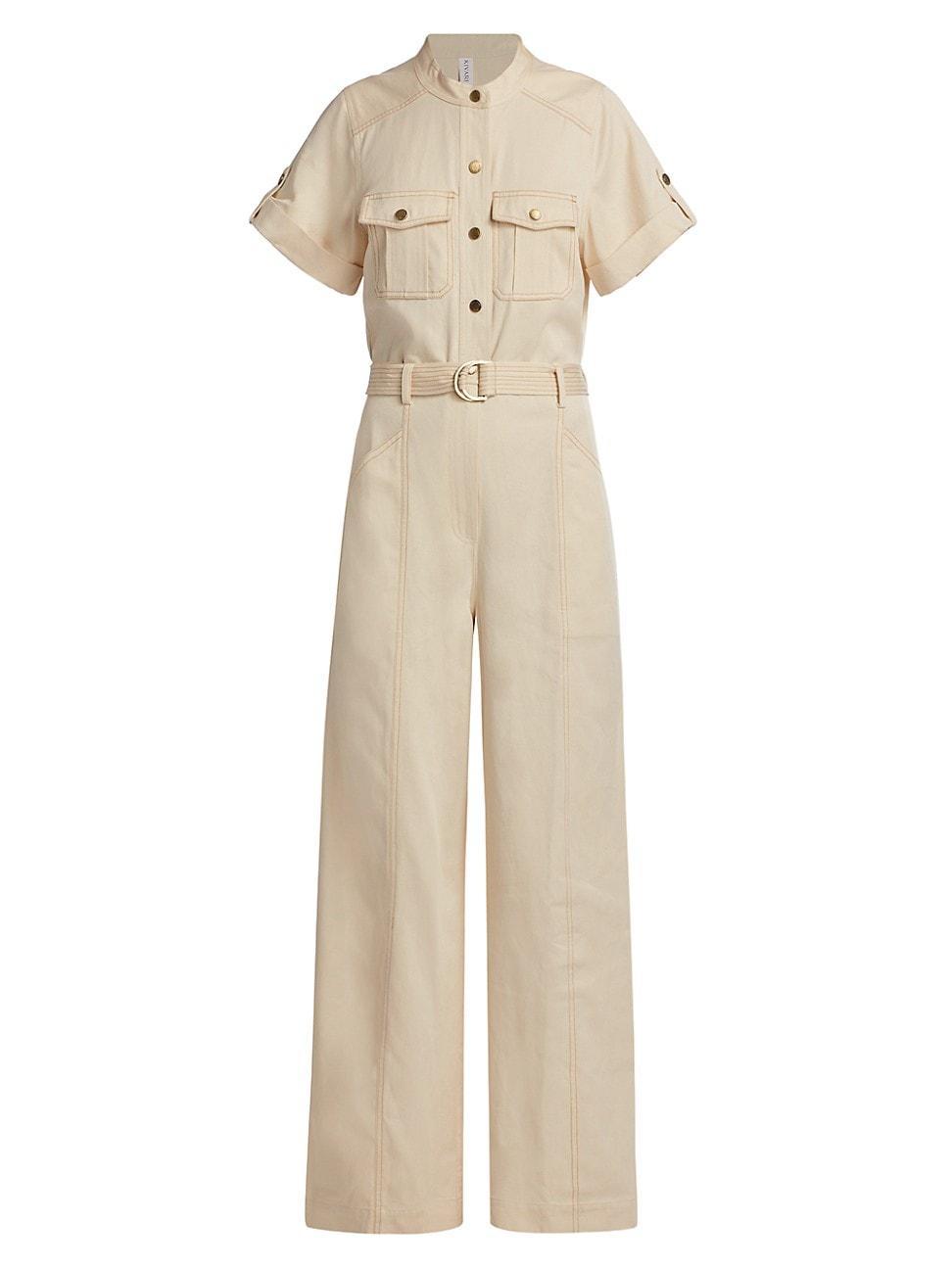 Womens Gianna Utility Jumpsuit Product Image