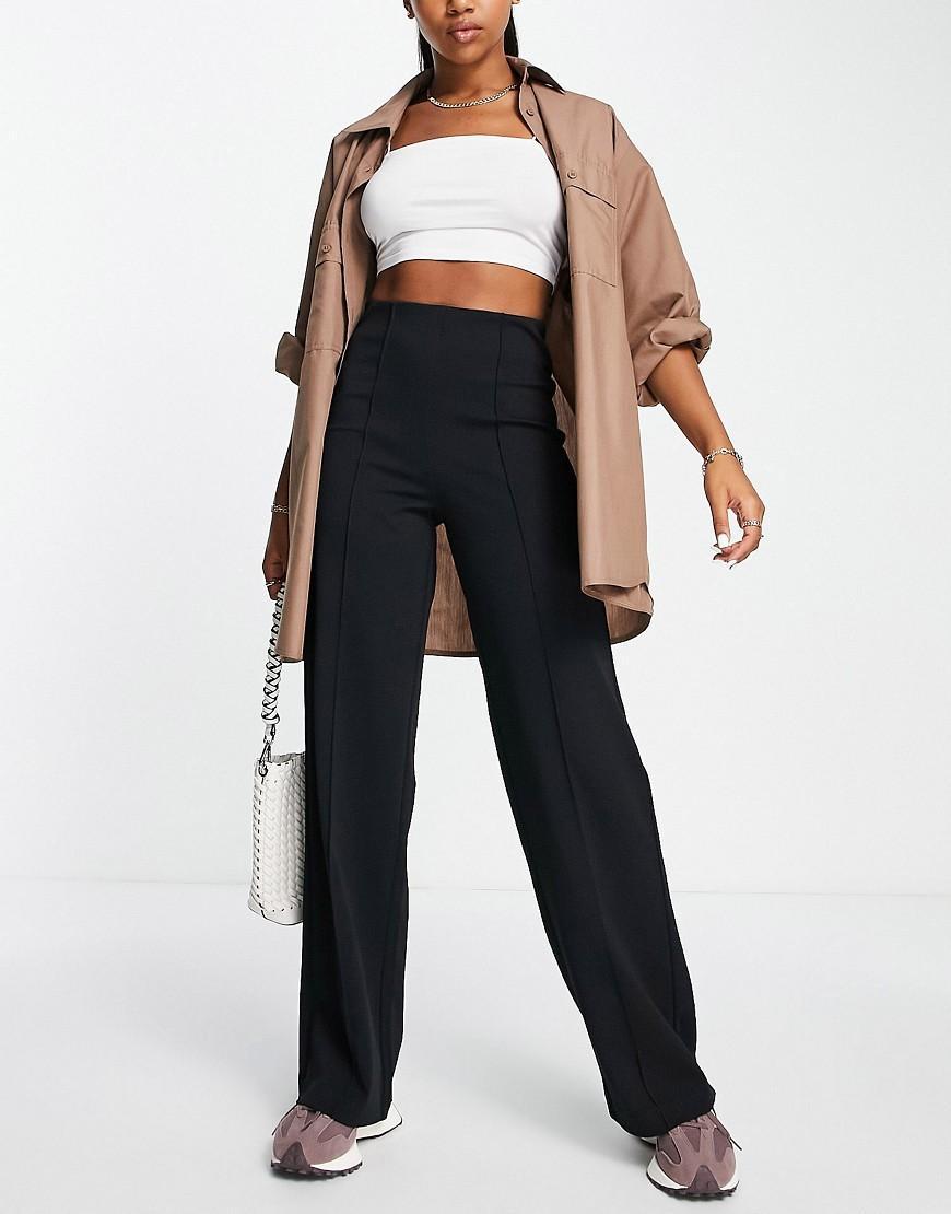 Vero Moda pleat front wide leg pants Product Image