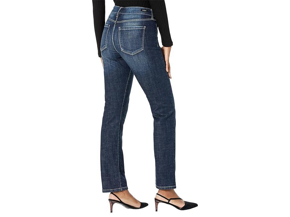 Liverpool Los Angeles Petite Size Kennedy High Rise Stretch Denim Straight Leg Jeans Product Image