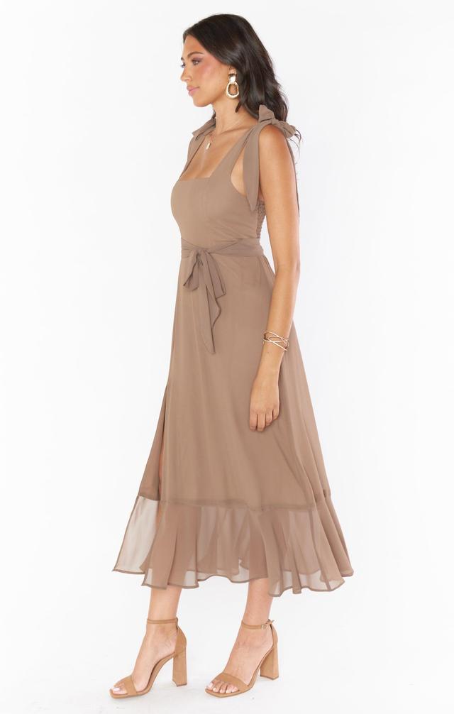 Claire Midi Dress ~ Dune Chiffon Product Image