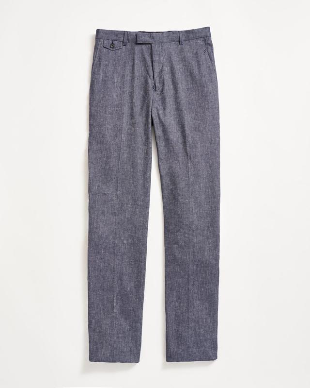 TWILL FLAT FRONT TROUSER Product Image