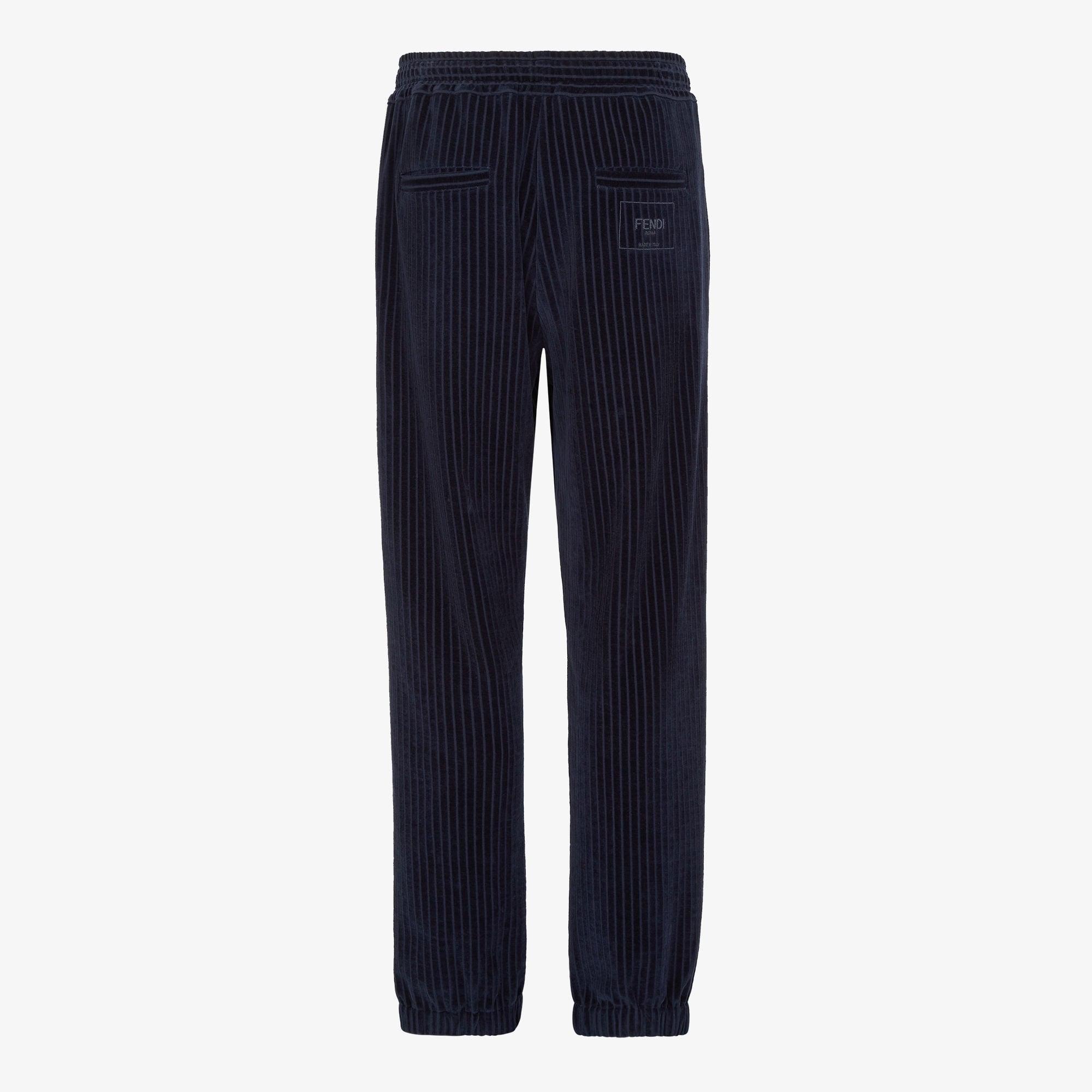 PantsBlue corduroy pants Product Image