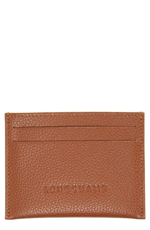 Longchamp Le Foulonn Leather Card Case Product Image