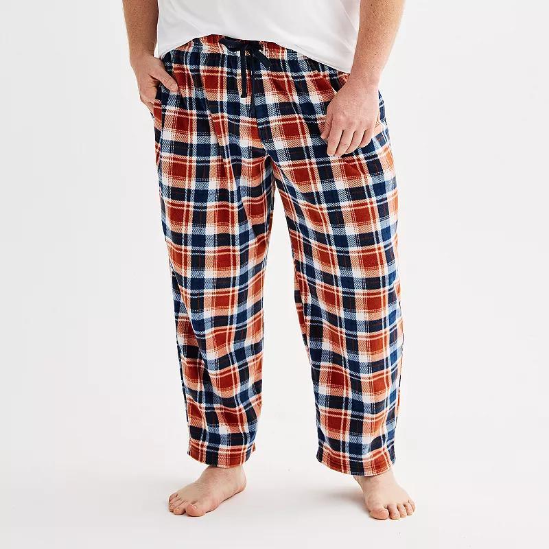 Big & Tall Sonoma Goods For Life Microfleece Sleep Pants, Mens Product Image