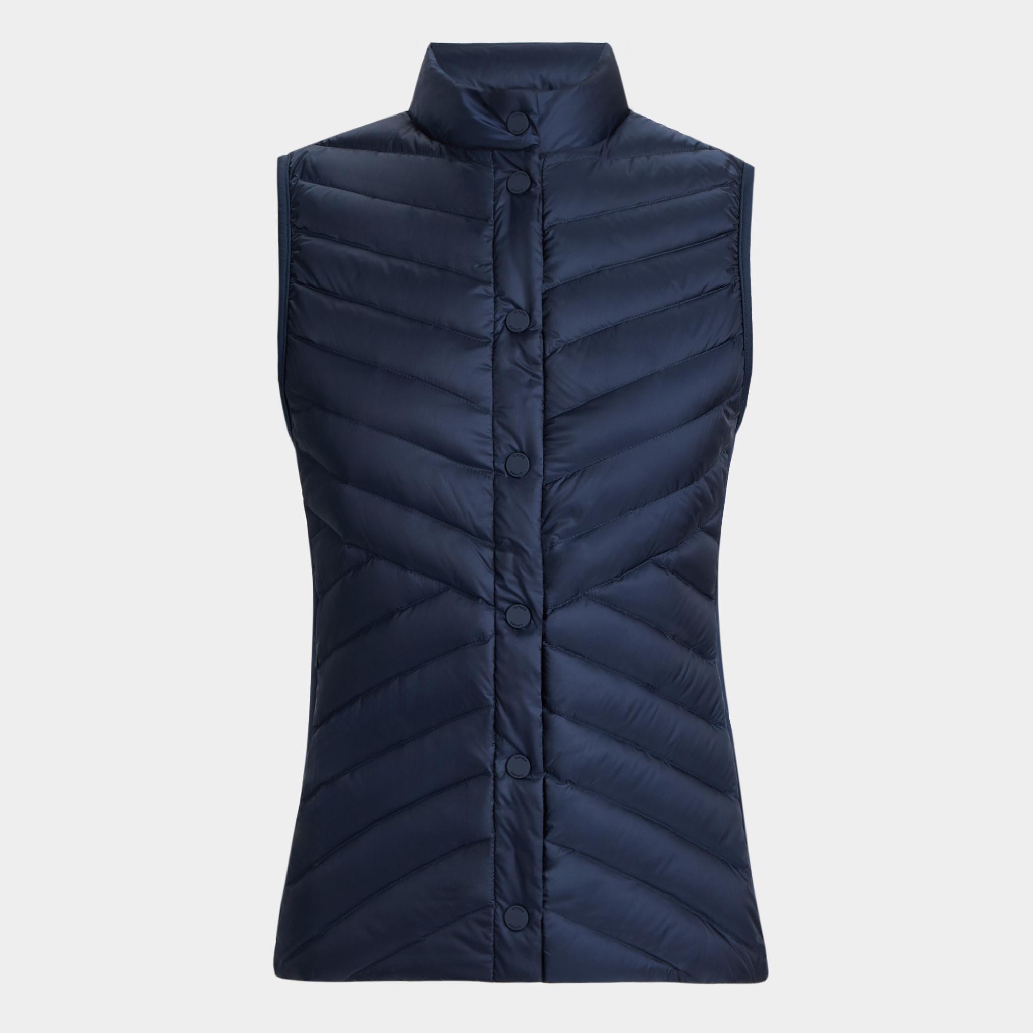 DOWN QUILTED TAFFETA TECH VEST Product Image