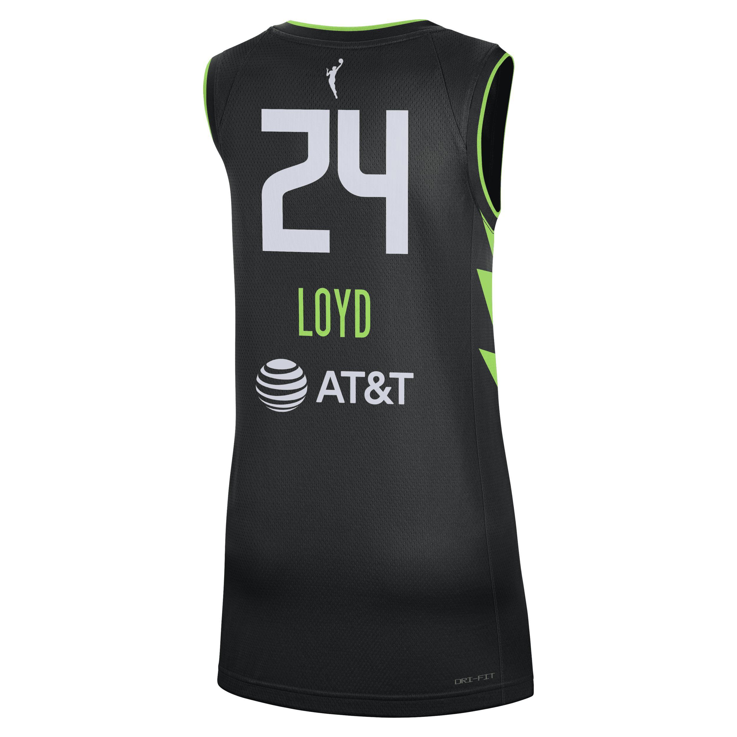 Jewell Loyd Seattle Storm 2024 Rebel Edition Nike Women's Dri-FIT WNBA Victory Jersey Product Image