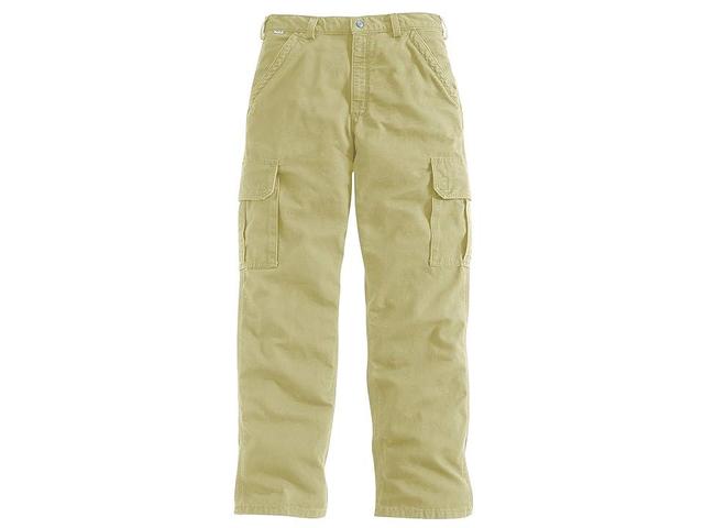 Carhartt Big Tall Flame-Resistant Canvas Cargo Pants (Golden Khaki) Men's Casual Pants Product Image