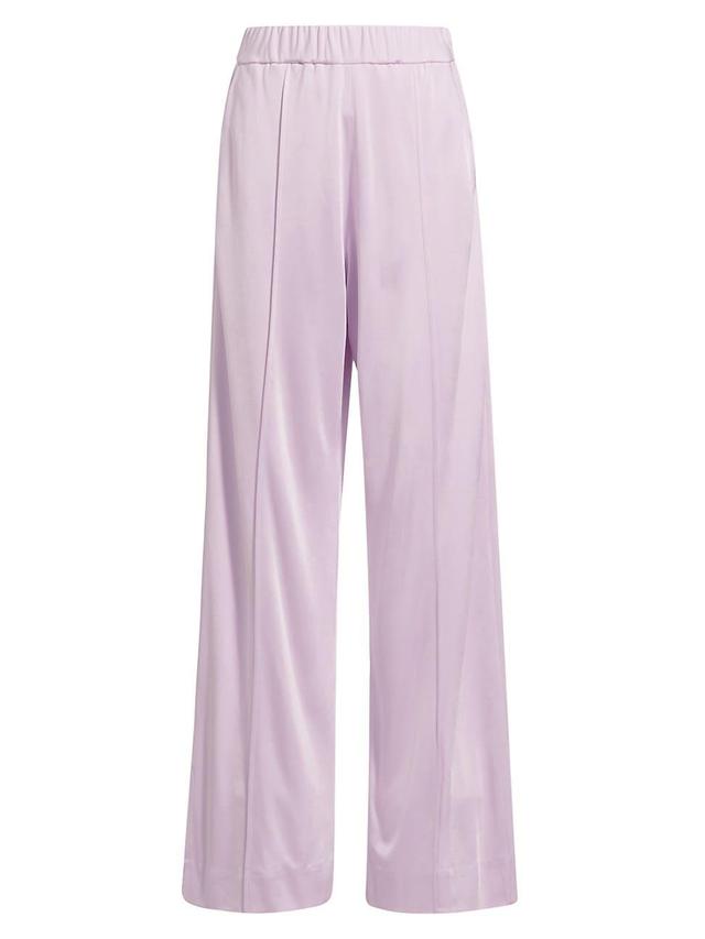 Womens Elasticized Waist Palazzo Pants Product Image