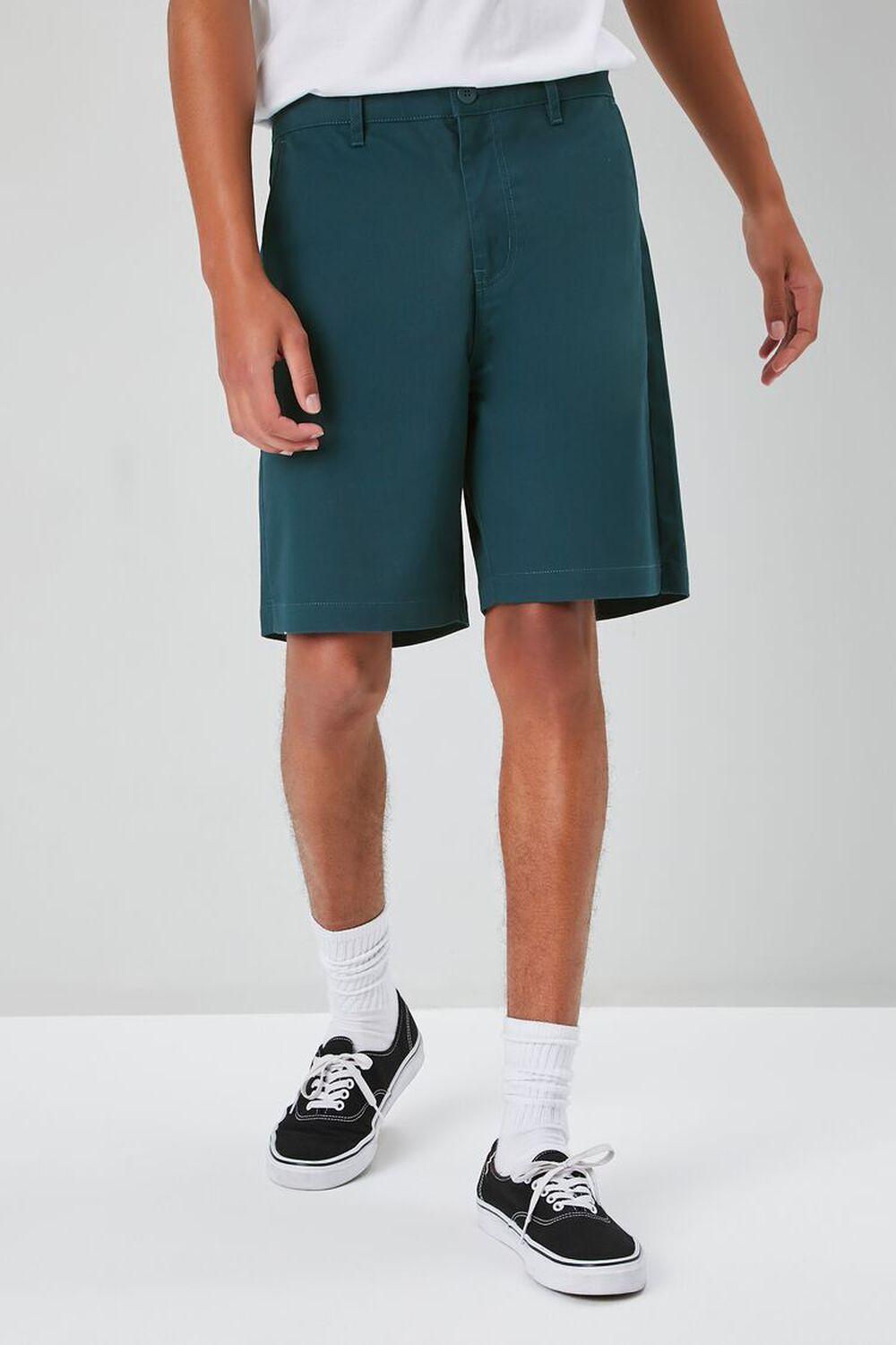 Pocket Cotton-Blend Shorts | Forever 21 Product Image