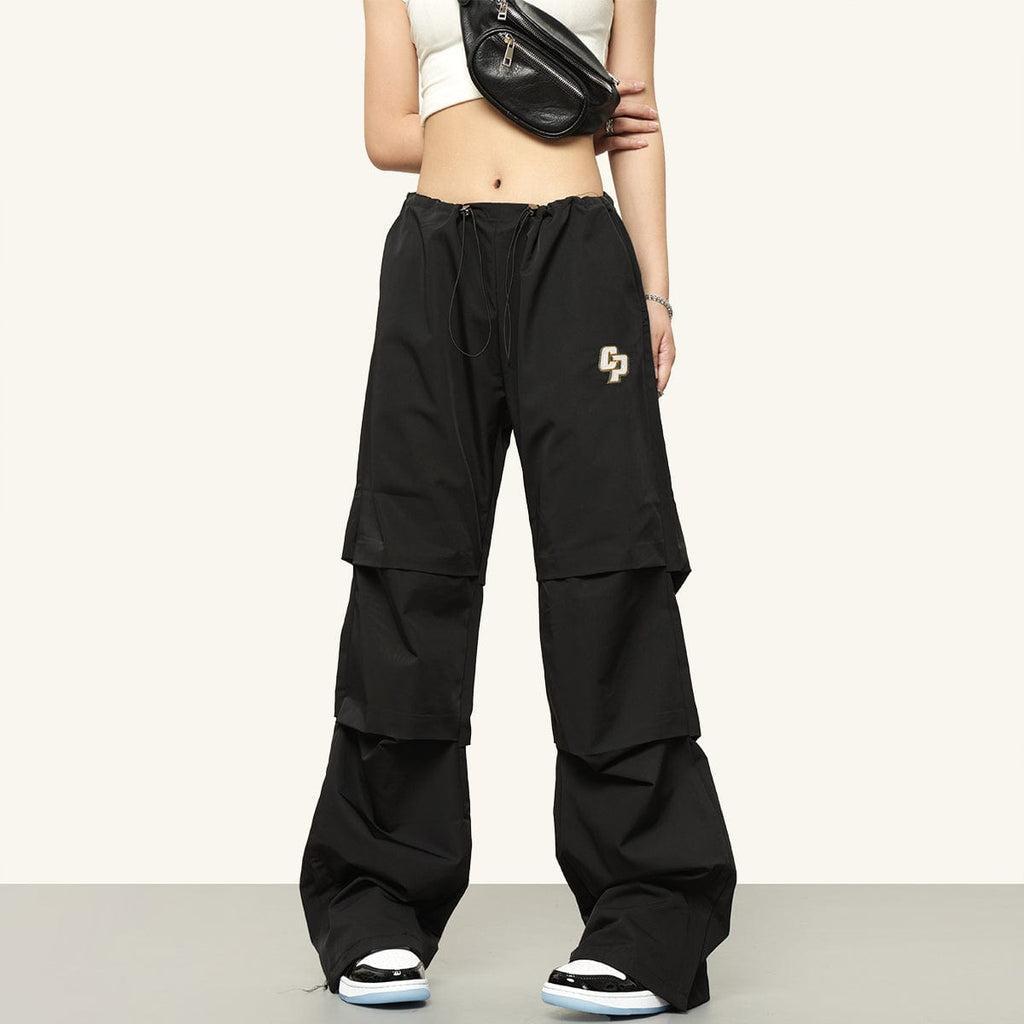 RTK (W) No. 3005 DRAWSTRING WIDE STRAIGHT PANTS Product Image