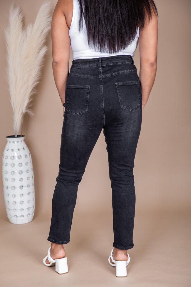 Bianca Black Vintage Straight Leg Jeans Product Image