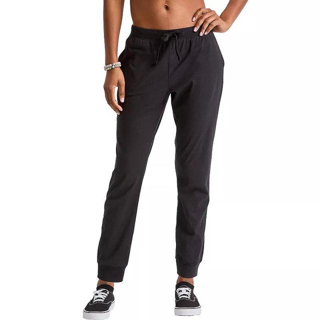 Womens Hanes Joggers Light Silver Product Image