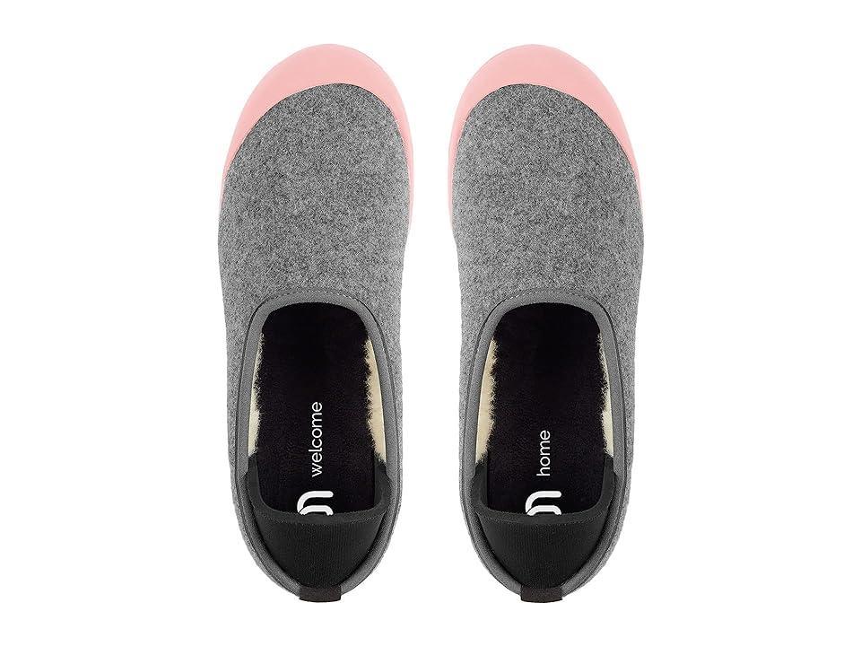 mahabis Curve Classic Slipper (Larvik Light Grey/Sakura Pink) Women's Shoes Product Image