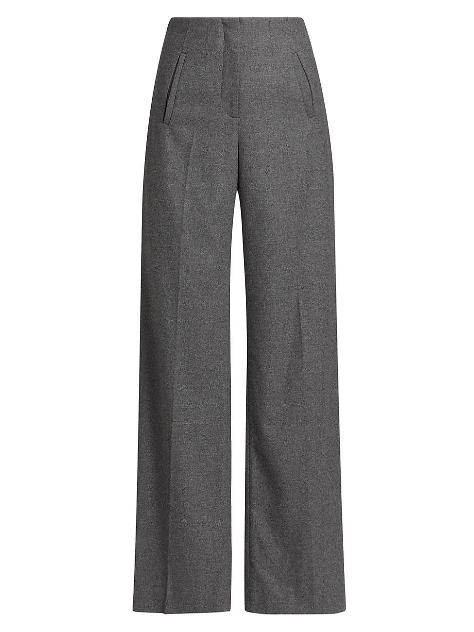 Womens Jude High-Rise Straight-Leg Pants product image