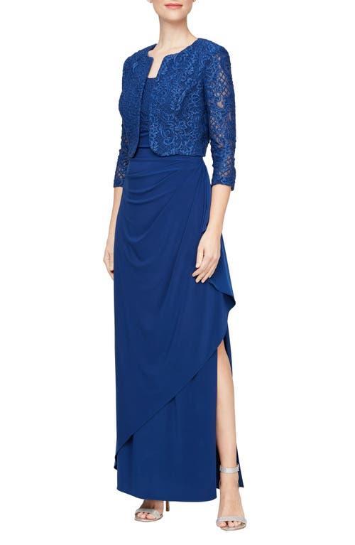 Alex Evenings Embellished Gown and Jacket Product Image