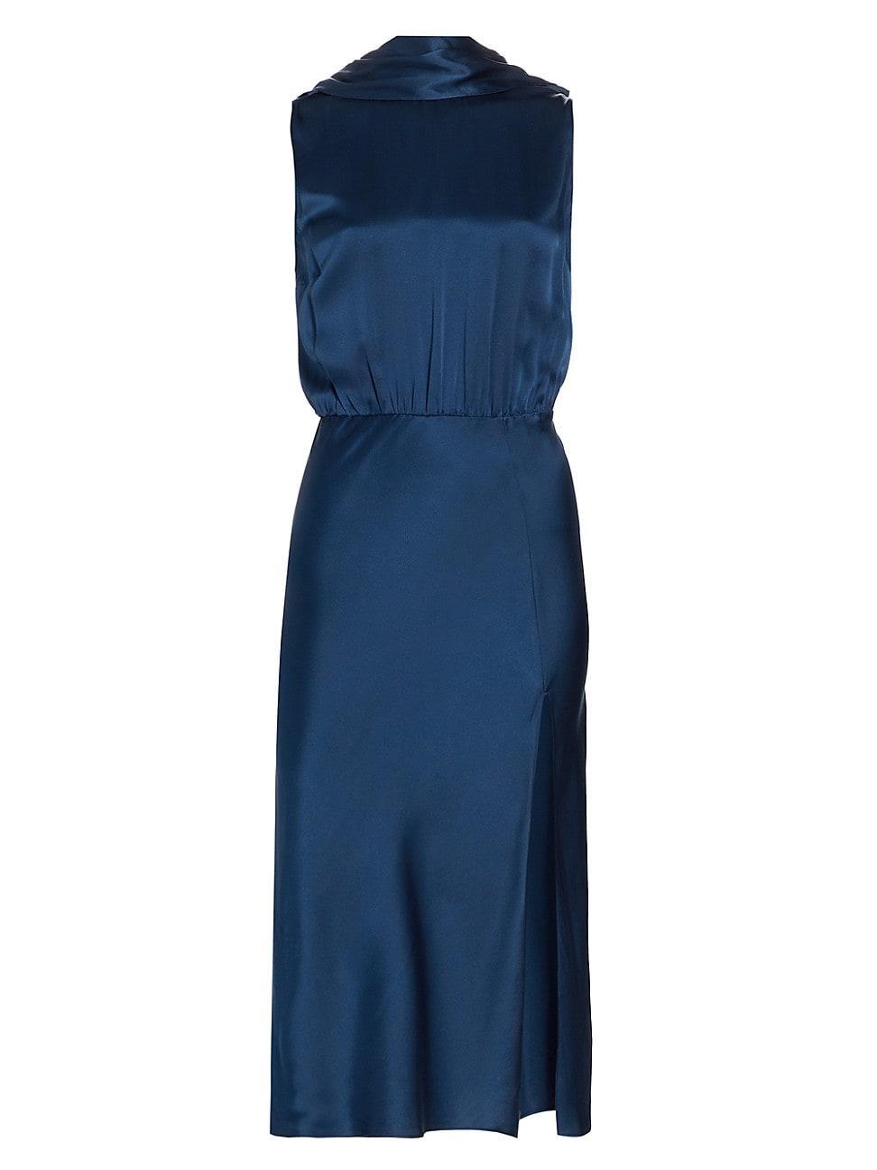 Womens Walden Tie-Back Midi-Dress Product Image