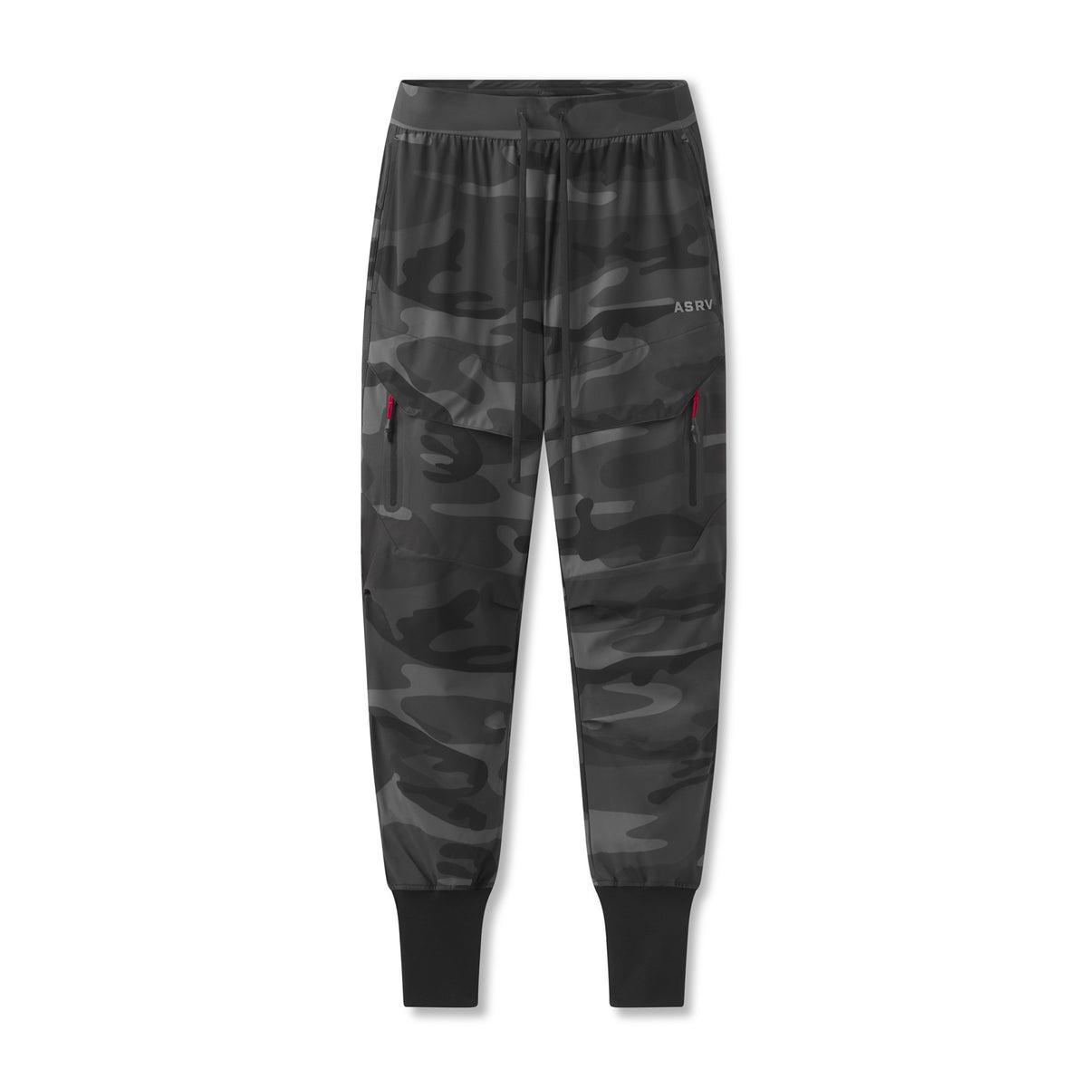 0690. Tetra-Lite™ Tech High Rib Jogger  - Black Camo Product Image