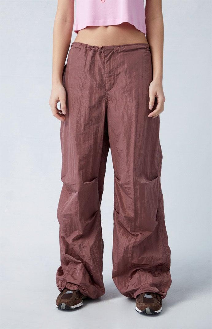 Women's Shine Low Rise Parachute Pants Product Image