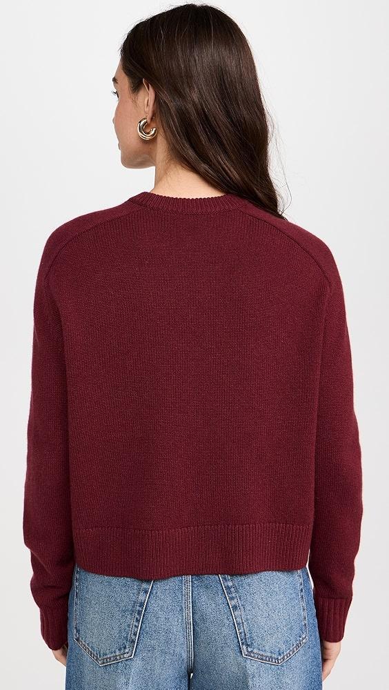 Theory Cropped Cashmere Pullover Sweater | Shopbop Product Image