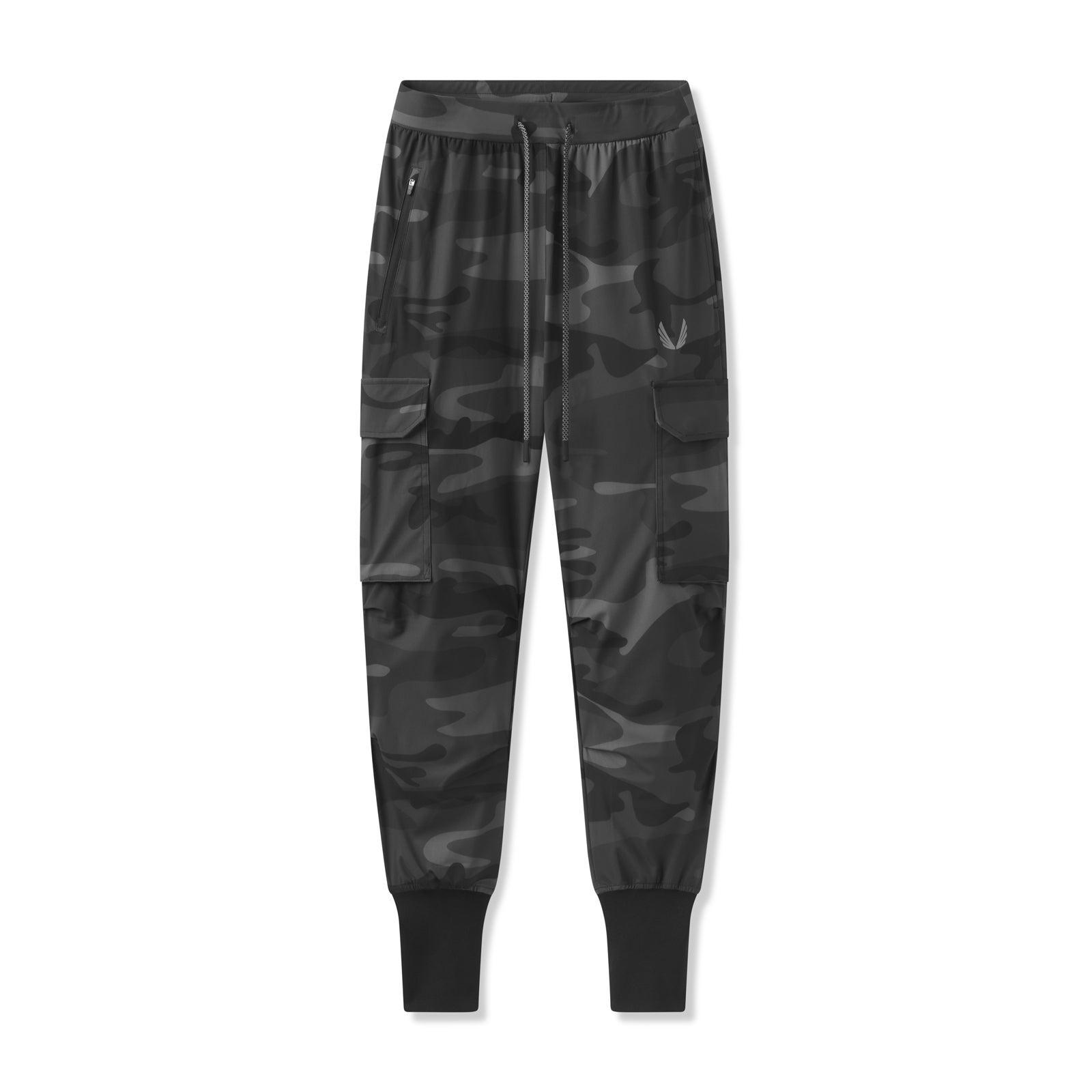 0825. Tetra-Lite® Cargo High Rib Jogger - Space Grey "Reflective" Product Image