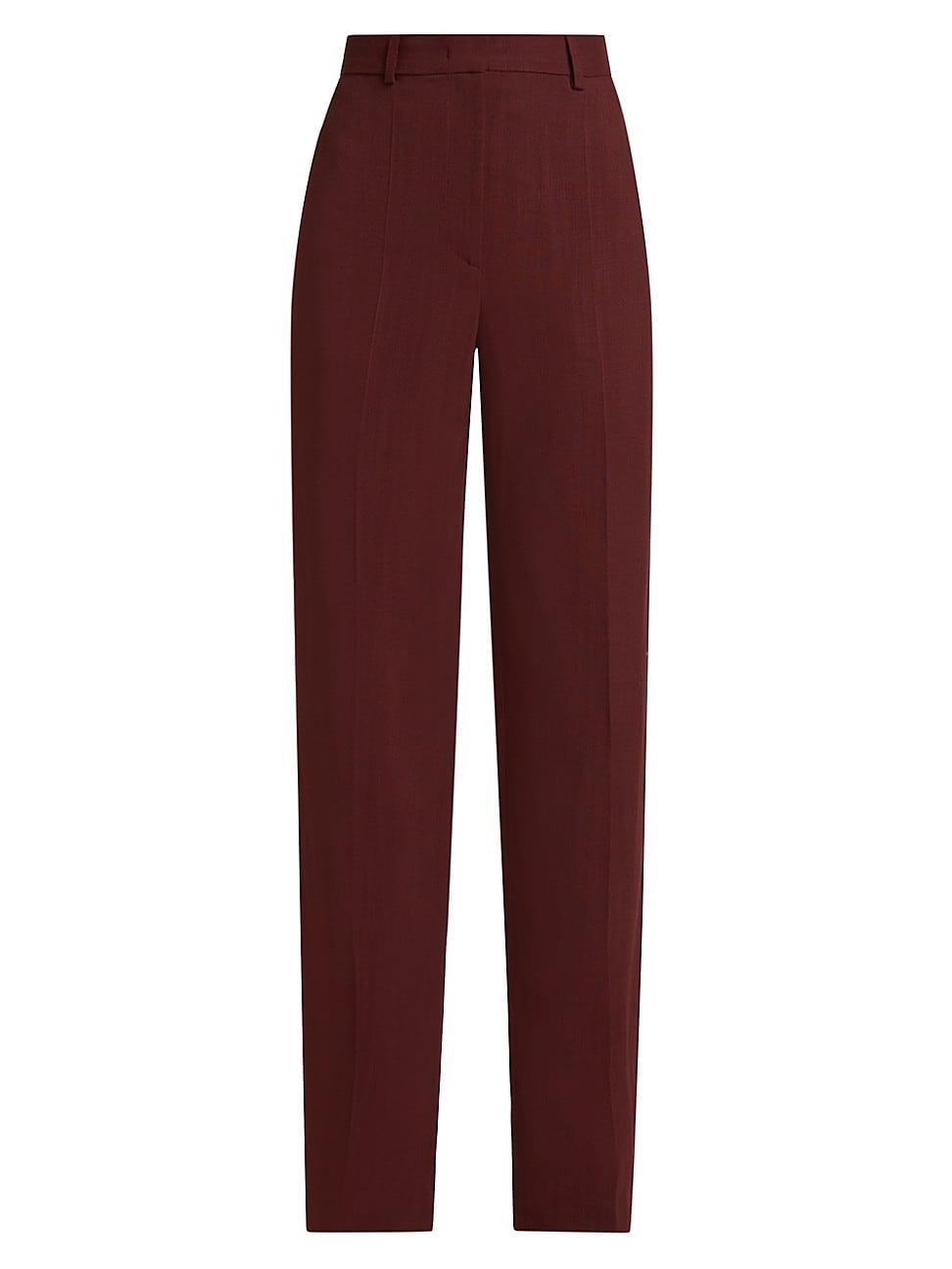 Womens Straight Vented Pants Product Image