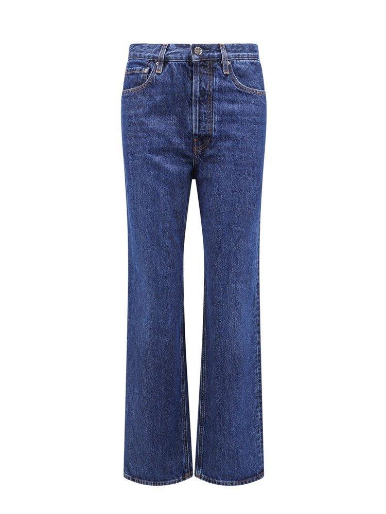 Toteme Straight Leg Jeans In Blue Product Image