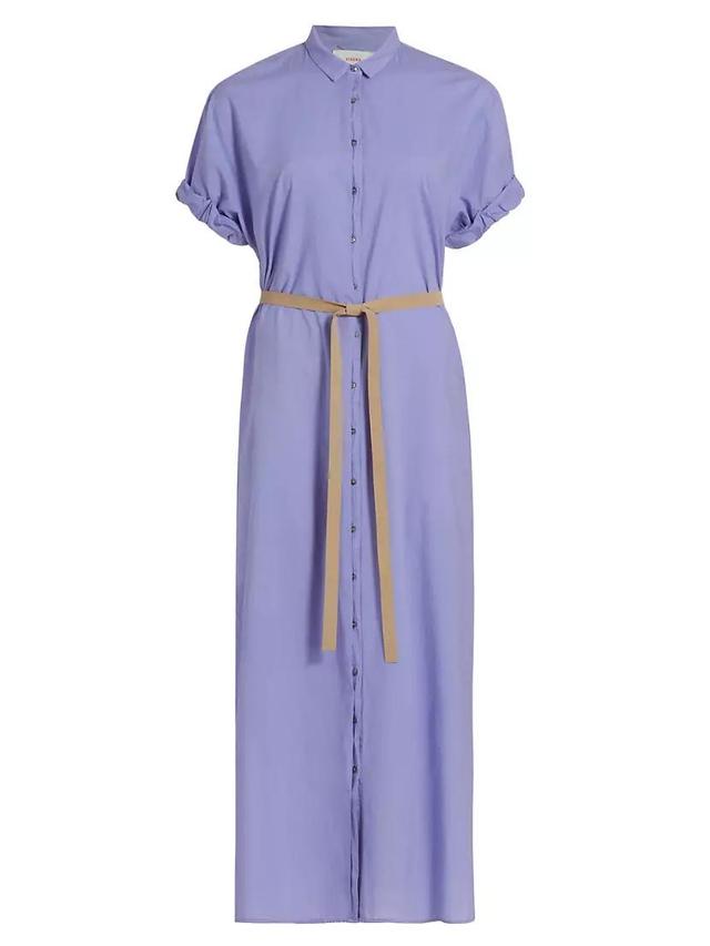 Womens Linnet Cotton Midi Shirtdress Product Image