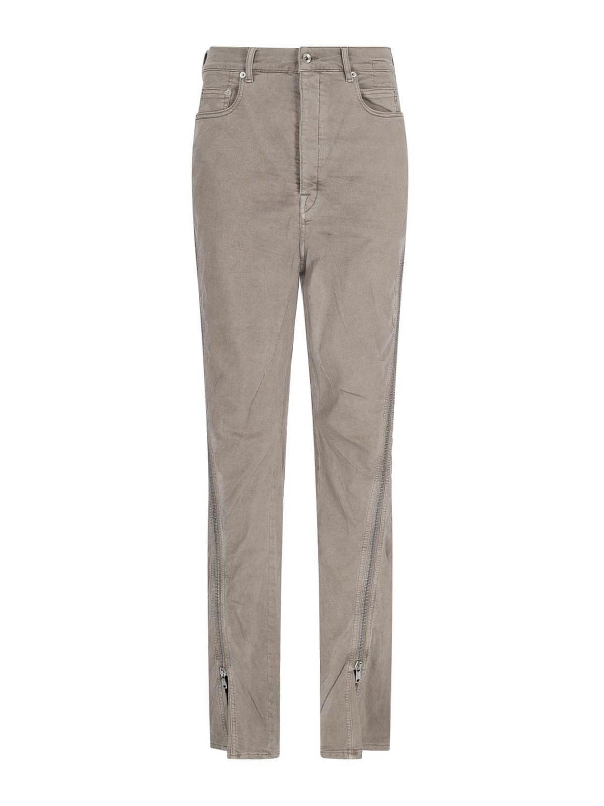 Beige Jeans Product Image