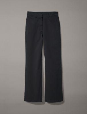 Wide Leg Stretch Chino Pants Product Image