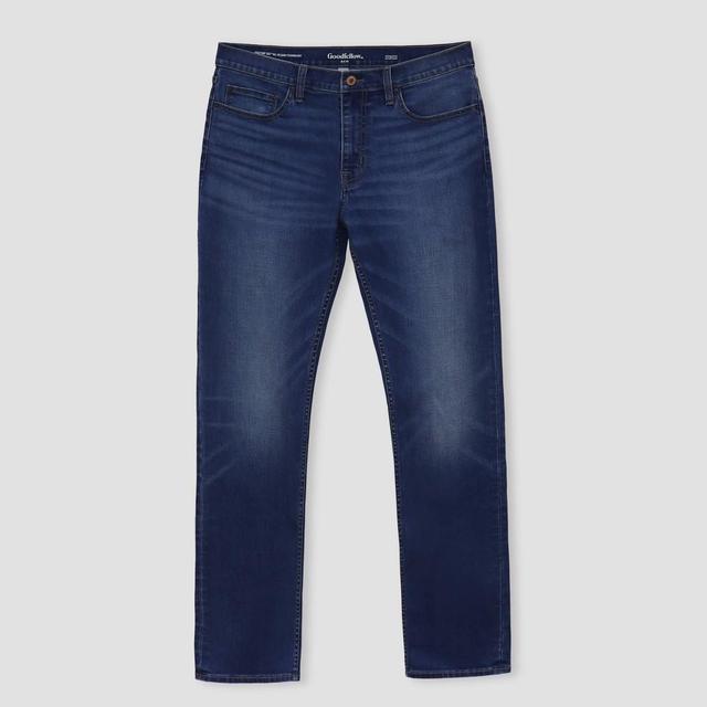 Mens Big & Tall Athletic Fit Jeans - Goodfellow & Co Medium Wash 50x34, Medium Blue Product Image